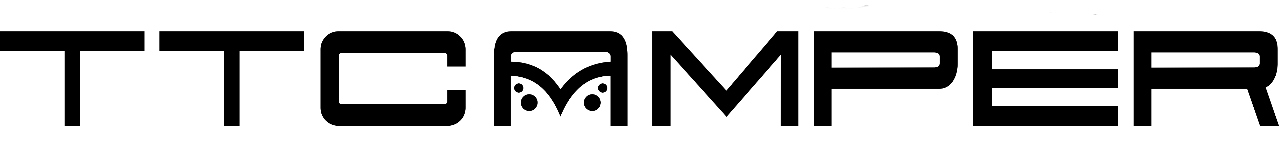 LOGO TT CAMPER NEGATIVO